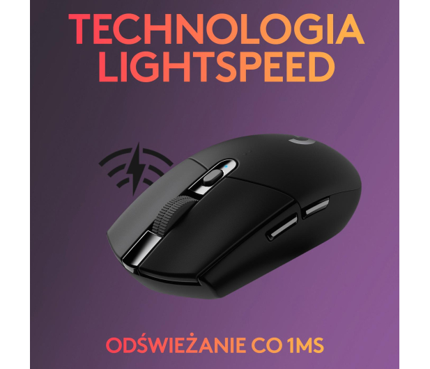 LOGITECH G305 Lightspeed czarna - 434026 - zdjęcie 8